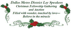 Metro District Lay Speakers Christmas Gathering