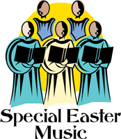 Singers for Palm Sunday and Easter Sunday 2012
